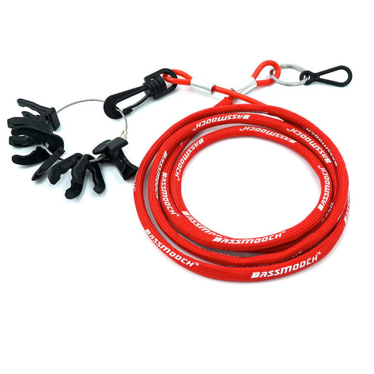 BassMooch No-Coil Kill Switch Safety Lanyard