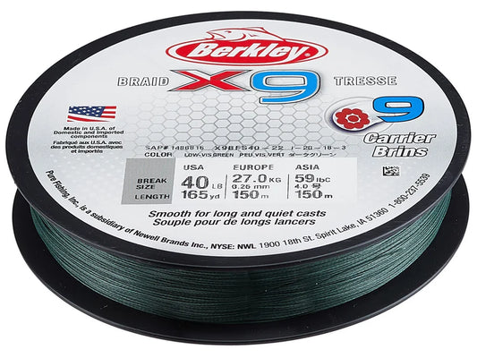 Berkley X9 Braided Line